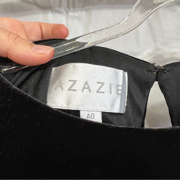 AZAZIE BLAIR
Sheath Pleated Velvet Floor-Length Dress black - Picture 9 of 9